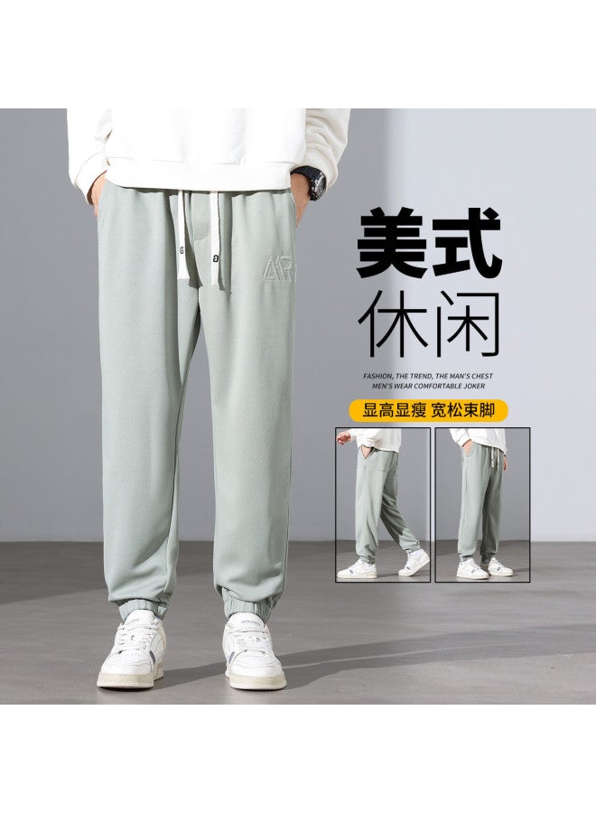 TonLion spring Versatile Korean Loose-fit Harem Joggers Youth Sports Minimalist Casual Pants - Image 4