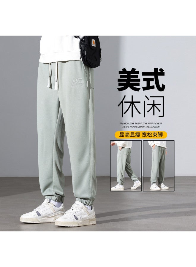 TonLion spring Versatile Korean Loose-fit Harem Joggers Youth Sports Minimalist Casual Pants - Image 2