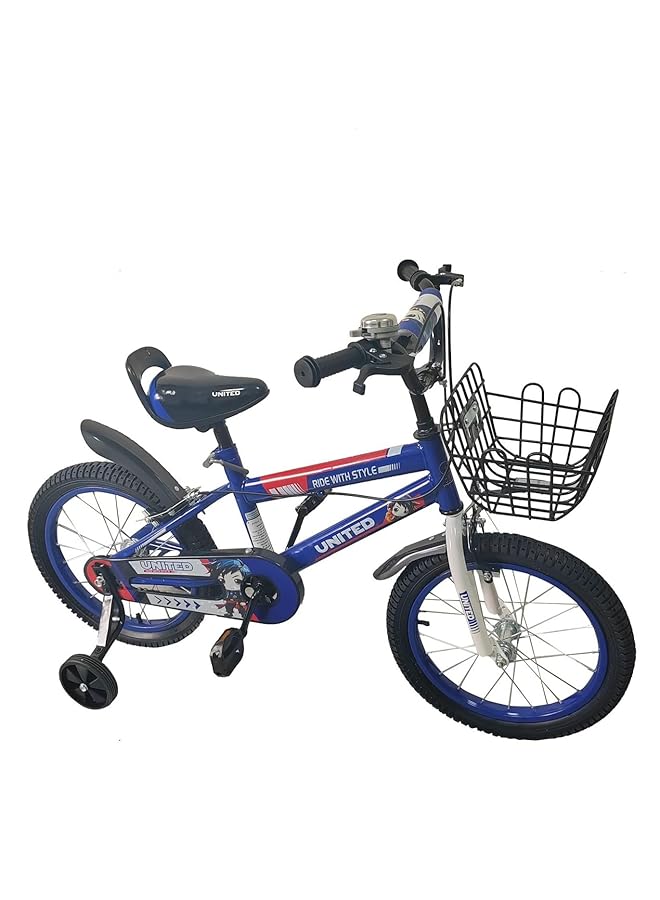 يونايتد دراجة Kq01 12 مع سلة للأطفال مقاس 12 بوصة - Image 1