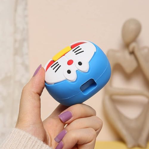 Cerlink Charger Cable Protectors for iPhone Chargers 18W 20W Type C, 3D Cute Protective Case Cover Cartoon Style Fully Charger & Adaptor Protection Set-1 (Doraemon) - Image 3