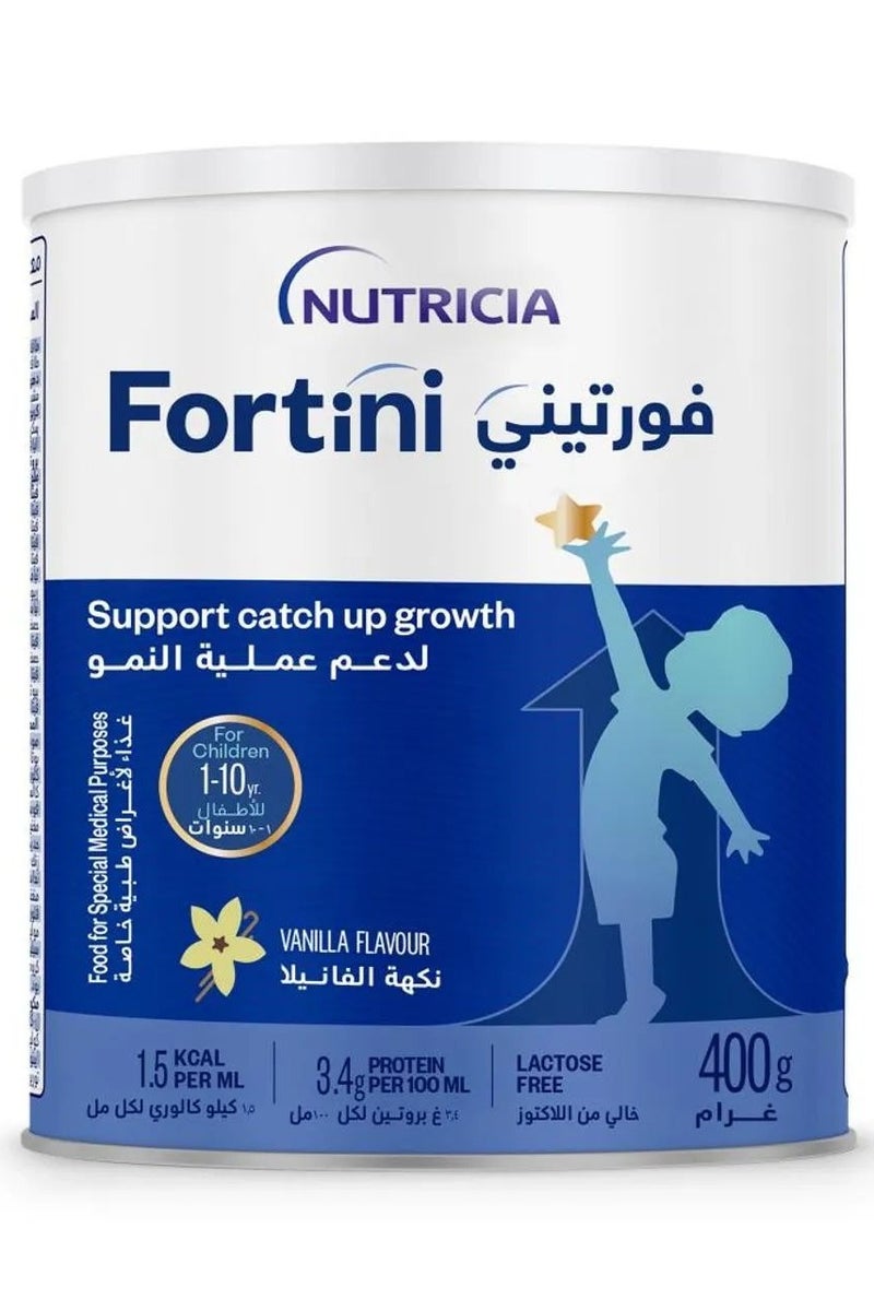 Nutricia Fortini Drink Powder Vanilla 400GM - Image 1