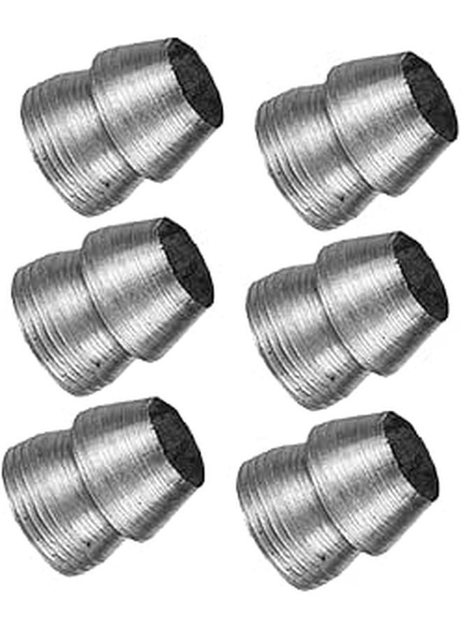 6Pcs Iron Axe Wedges for Hammer and Axe Handle Replacement Garden Tool Accessories - Image 1