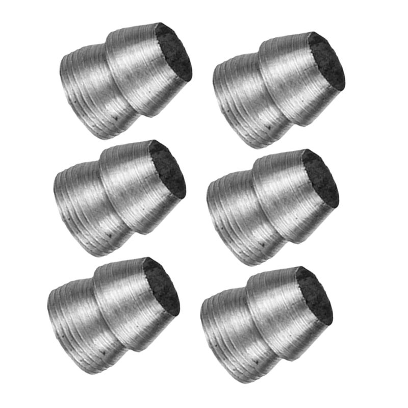 6Pcs Iron Axe Wedges for Hammer and Axe Handle Replacement Garden Tool Accessories - Image 2