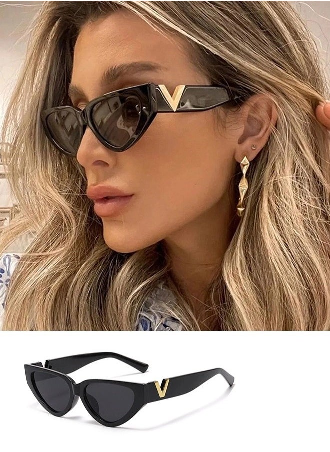 ShebSheb Womens Cat Eye Sunglasses  - Image 1