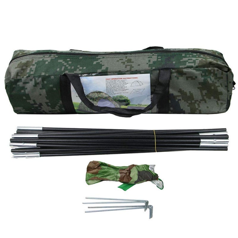 ULTRAZON Polyester Fabric 4 Person Picnic Hiking Camping Waterproof Tent Waterproof with Bag | Multicolour - Image 3