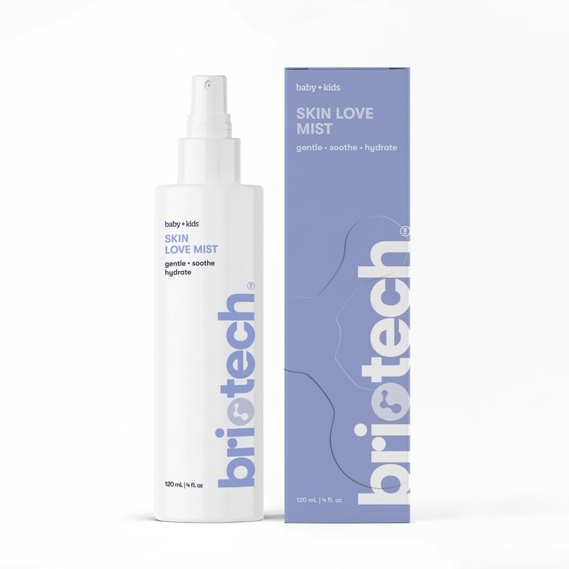 Briotech Baby Skin Love Spray | Gentle Hypochlorous Acid Mist for Soothing, Calming & Cleansing Delicate Skin | Pediatrician-Approved, Added Fragrance-Free | 4 oz - Image 1