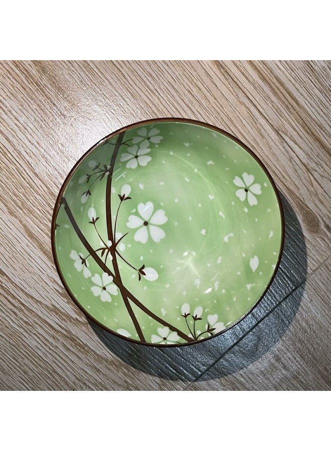 Underglaze Color Bowl, Good Luck Ceramic Bowl, Universal Package, Household Eating Bowl, Opening Event, Souvenir Batch