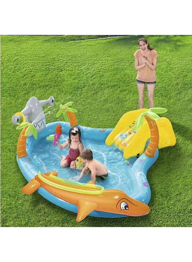 Generic children's Swimming Pool,Foldable Inflatable Pools，Large Family Pool for Backyard, Garden, Balcony