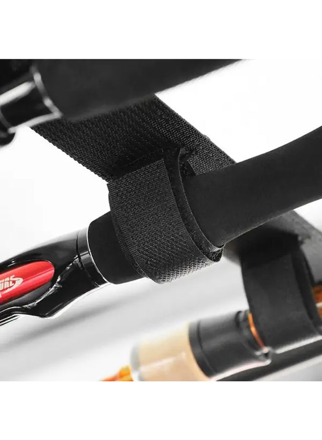 Nylon Car Ceiling Cargo Net With Adjustable Fishing Rod Holder 1pc - Image 3