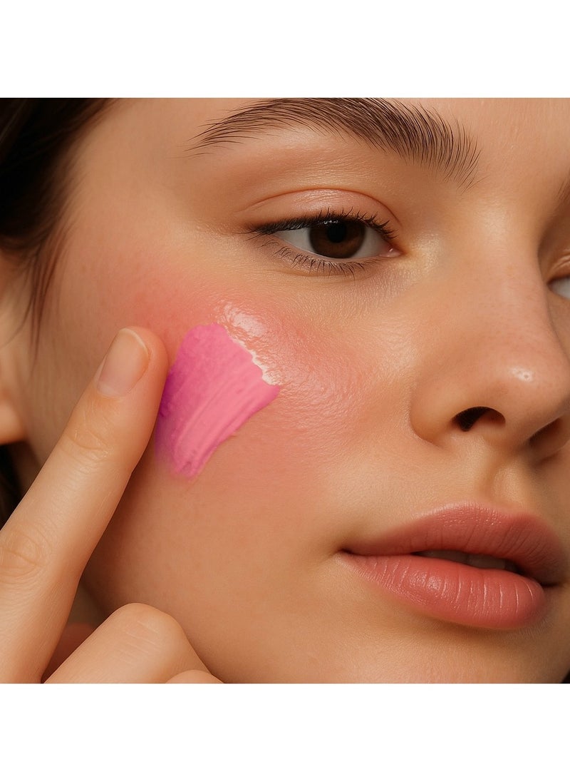 ESSENTIALS Milky Cream Blush Enriched With Vitamin E Shade 1  - Image 2