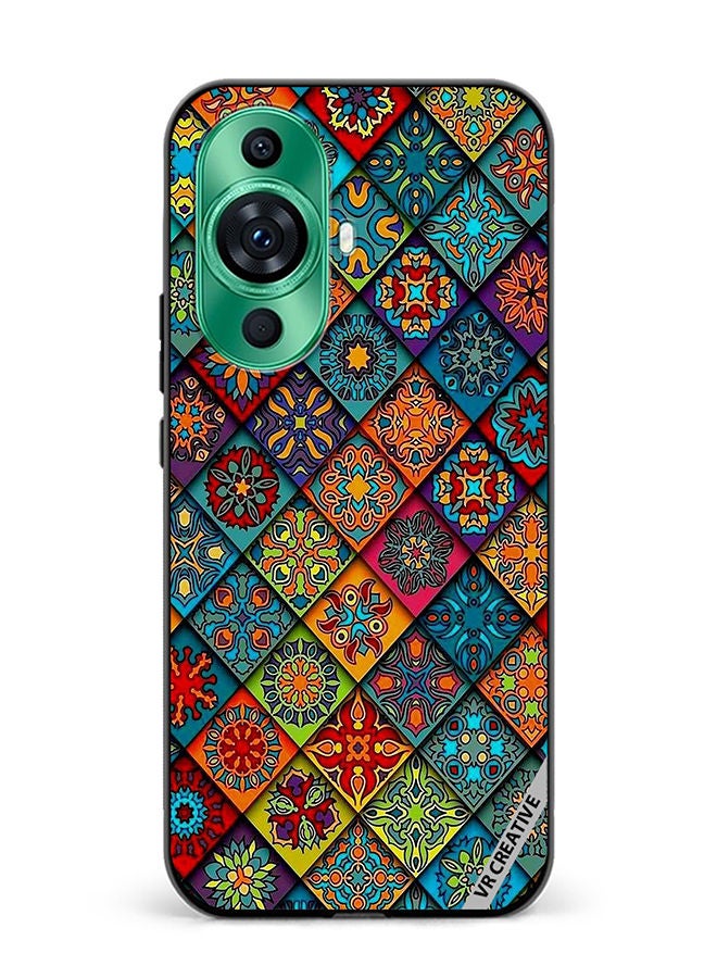 VR CREATIVE Protective Case Cover For Huawei nova 11 Pro Mix Flower Design Multicolour - Image 1