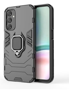 Back Case Anti-Shookprof With A Modern Streamlined Design Equipped With A Metal Ring, Compatible with Samsung Galaxy A25 5g (Black)