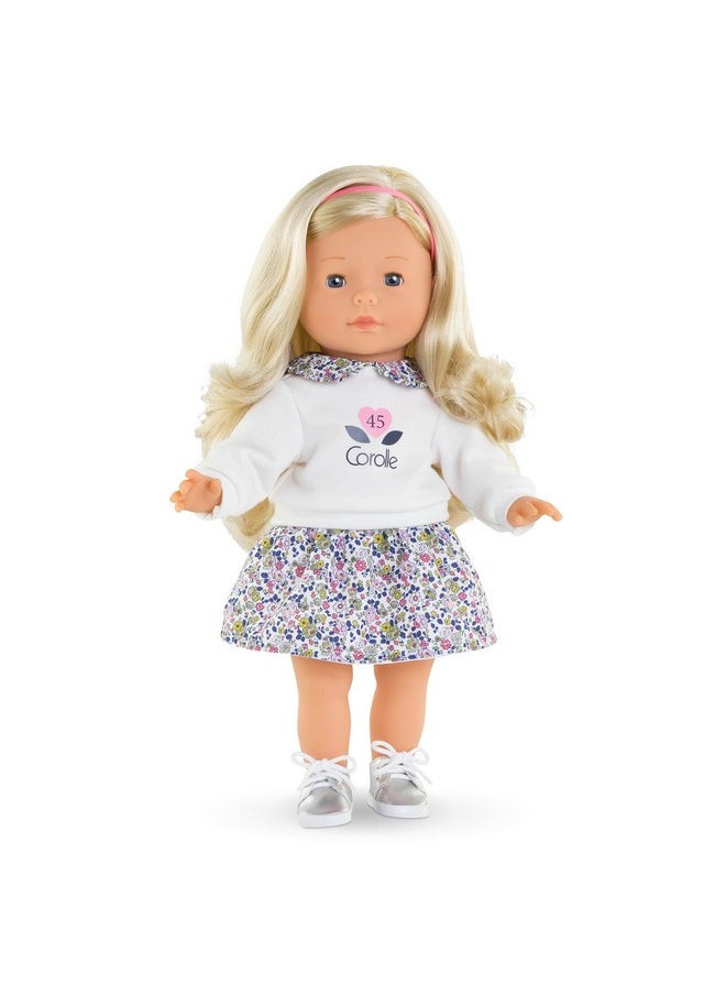 Corolle Corolle Limited Edition Clémence 45th Anniversary Doll - 14" Body with Long Silky Hair, Sleeping Eyes That Open and Close, Vanilla-Scented - for Ages 4 Years and up  - Image 2