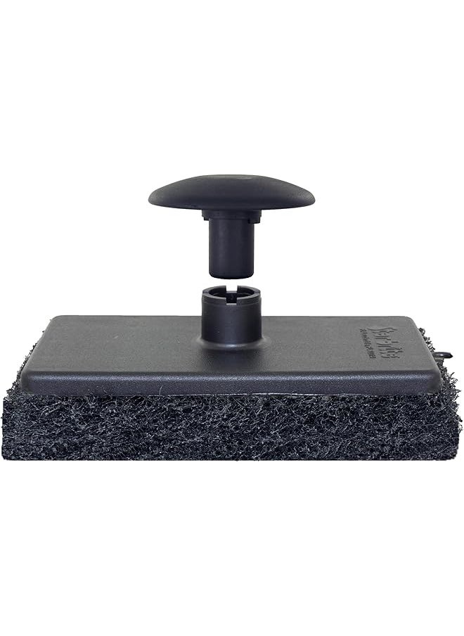 erorex - Extend A Brush Scrubber Pad Available In 3 Textures Removable Ergonomic Grip Attaches To Extending Pole Via 'S Adjustable Knuckle - Image 1
