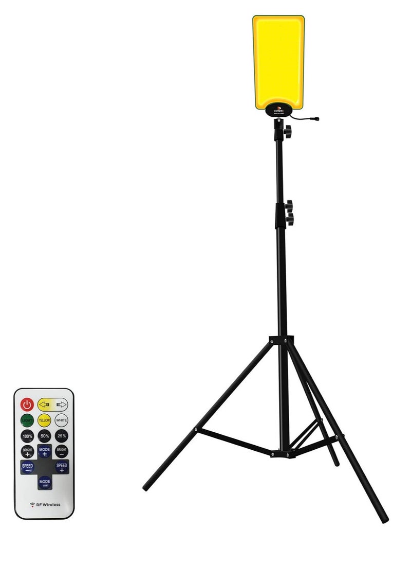 Conpex Camping LED Light 1000W Telescopic Tripod Stand with Remote Control | Camping Lantern LED Flashlights For Fishing,Garden,Events and Emergency Car repair  - Image 2