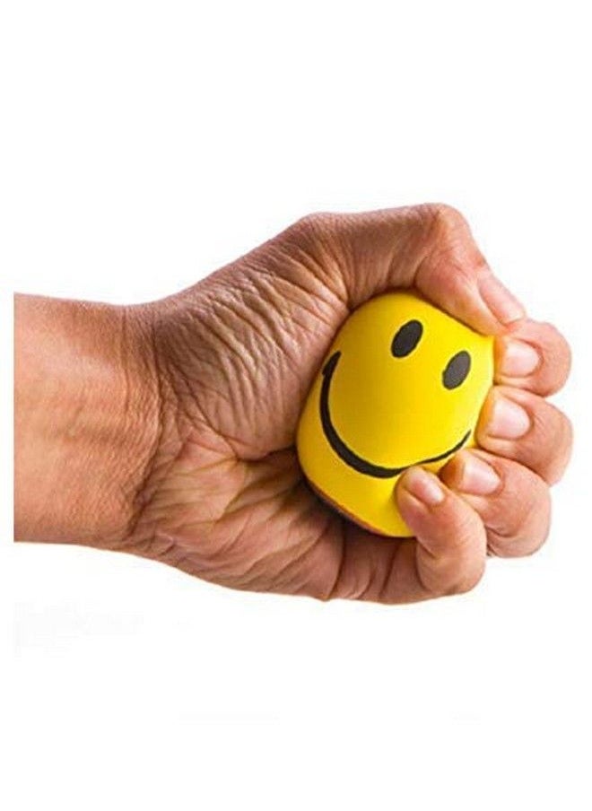 advancedestore - Stress Relief Ball Smiley Squeezershand Exercise Stress Balls Perfect For Relieving Stress Smiley Ball (3 Balls) - Image 1