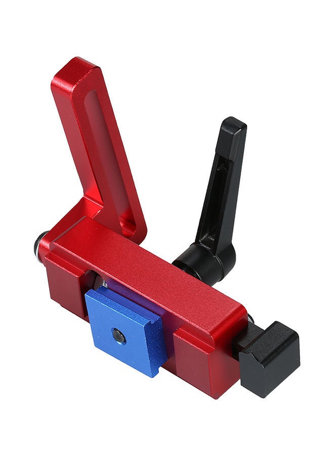 NIBEMINENT Aluminum Alloy T-tracks Track Stop Chute Stopper Red/Black - Image 3