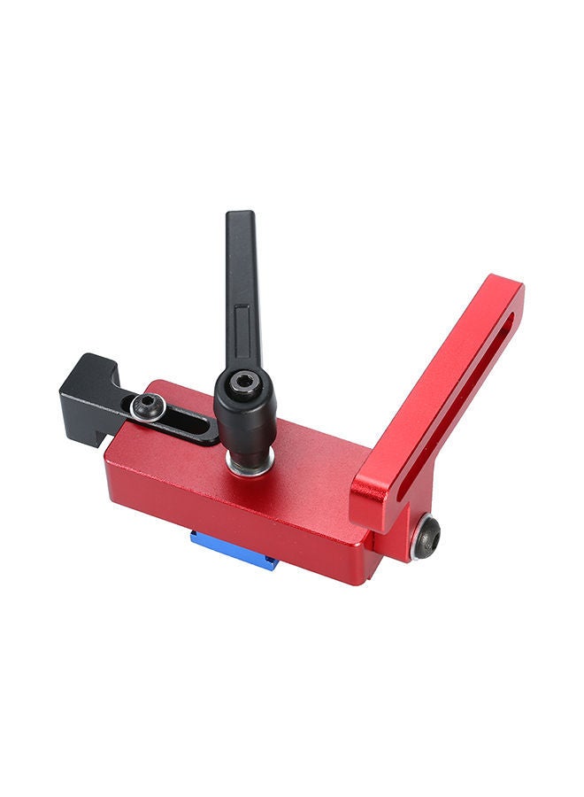 NIBEMINENT Aluminum Alloy T-tracks Track Stop Chute Stopper Red/Black - Image 5