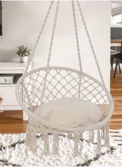 Eworld Hanging Hammock Swing Chair for Indoor and Outdoor Patio with Adjustable Height  - Image 4
