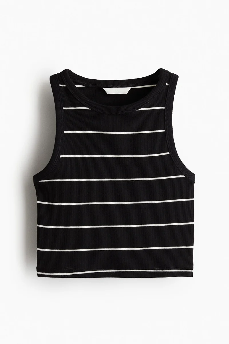 H&M Cropped Vest Top