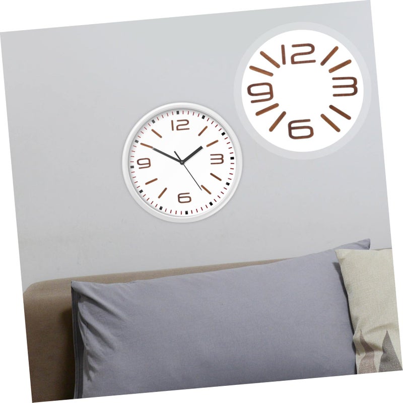 Roman Numerals Clock Kit Silent Wood Numbers Easy Install Decorative Replacement - Image 5