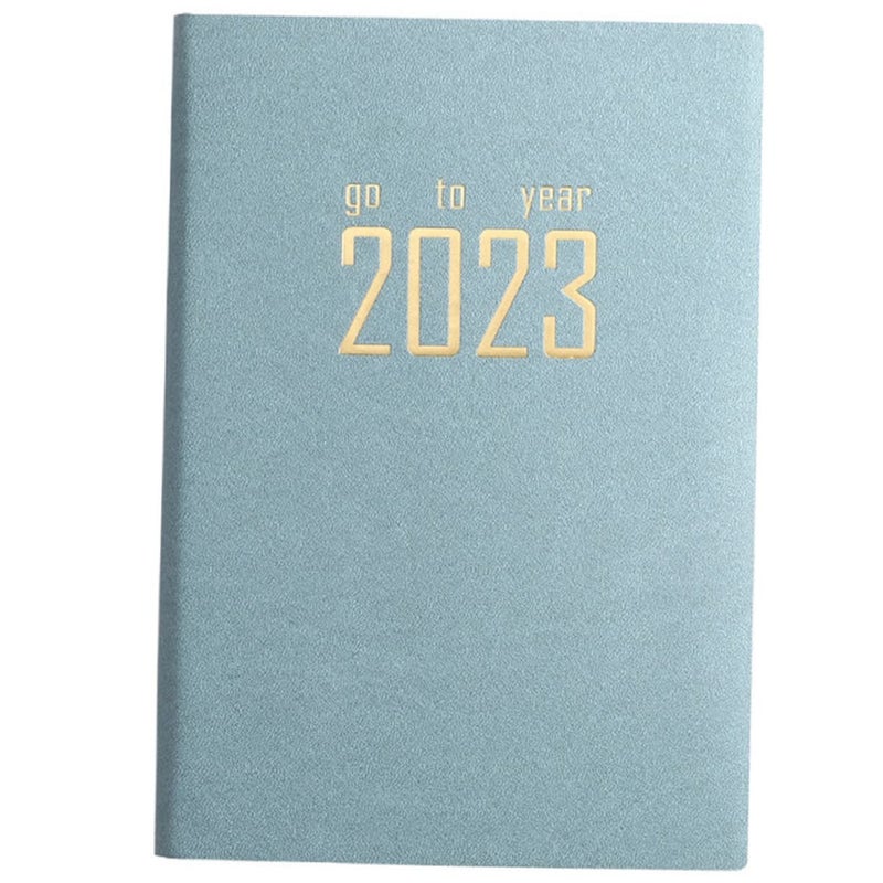 Blue Student Planner Monthly Weekly Notepad School Calendar Appointment Book - Image 2