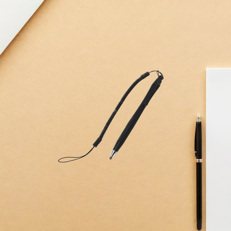2pcs Capacitive Stylus Pen: Sensitive Tip And Spring Lanyard - High Precision Pen For Drawing Note-Taking And Sketching - Compatible With Samsung - Image 5