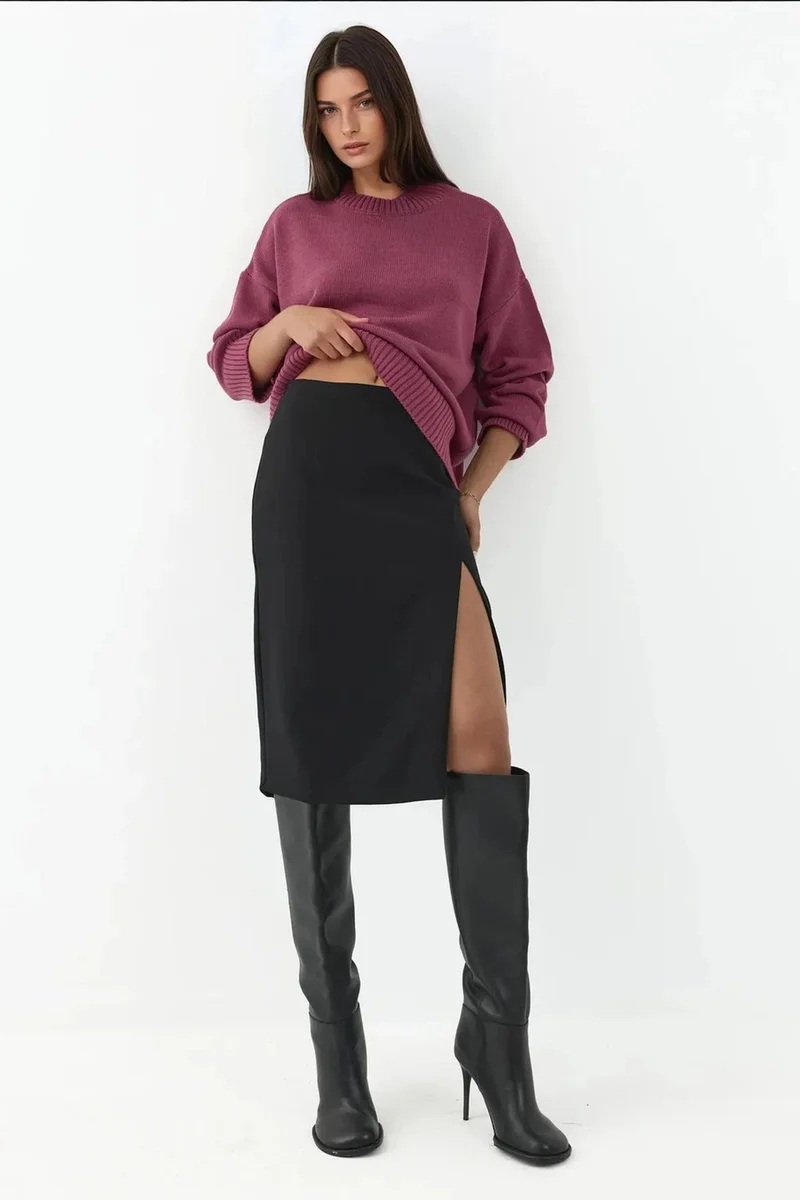 Hiccup Crew Neck Cozy Sweater