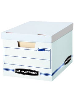Bankers Box Stor/File Storage Boxes Standard Setup Liftoff Lid Letter/Legal 6 Pack (5703604)  - Image 2
