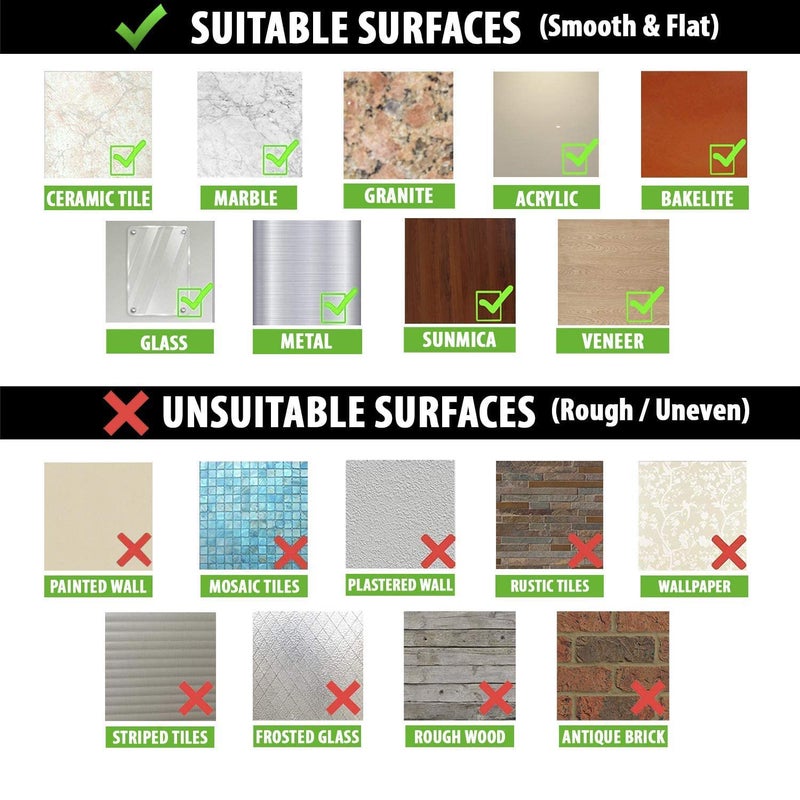 KIYARA MART KIYARA MART Magic Sticker Series Self Adhesive Chrome Metal Kitchen Tissue Paper Towel Holder  - Image 4