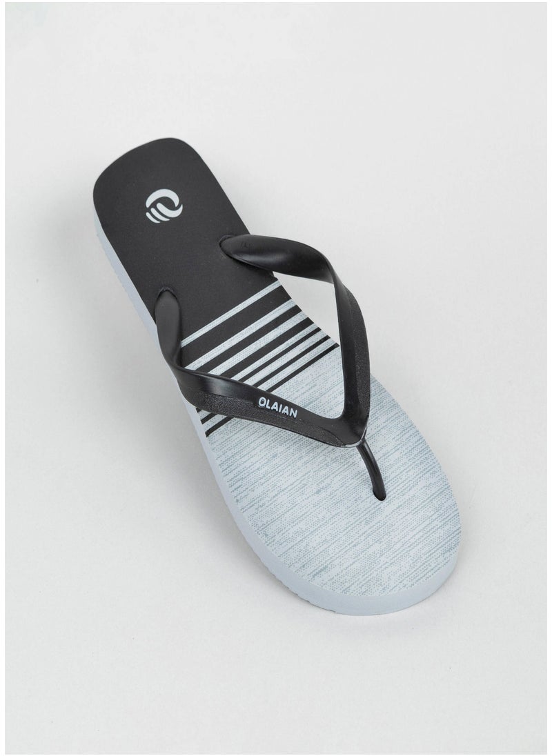 OLAIAN OLAIAN by DECATHLON, Men Flip-Flops 120 Black Tram  - Image 3