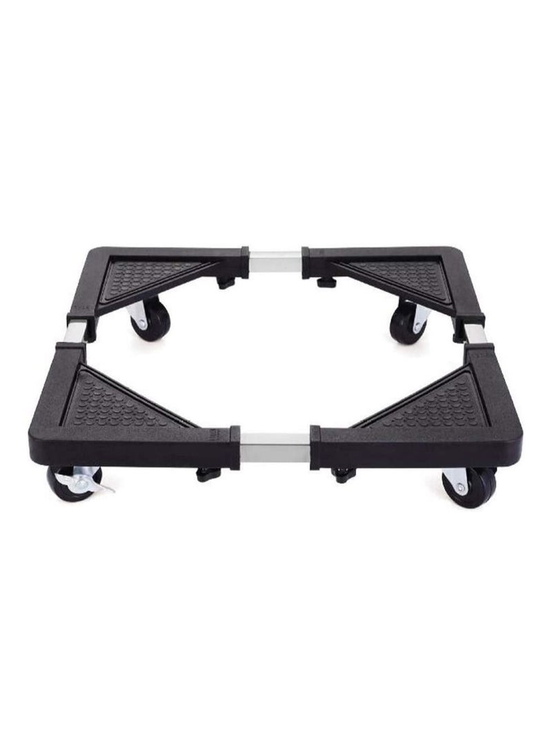 Washing Machine Base Universal Furniture Dolly with 4 Wheels, 60-80 CM Size Adjustable, 135 KG Load, Mobile Stand Holder Rack Bracket for Washer Dryer Refrigerator  - Image 1