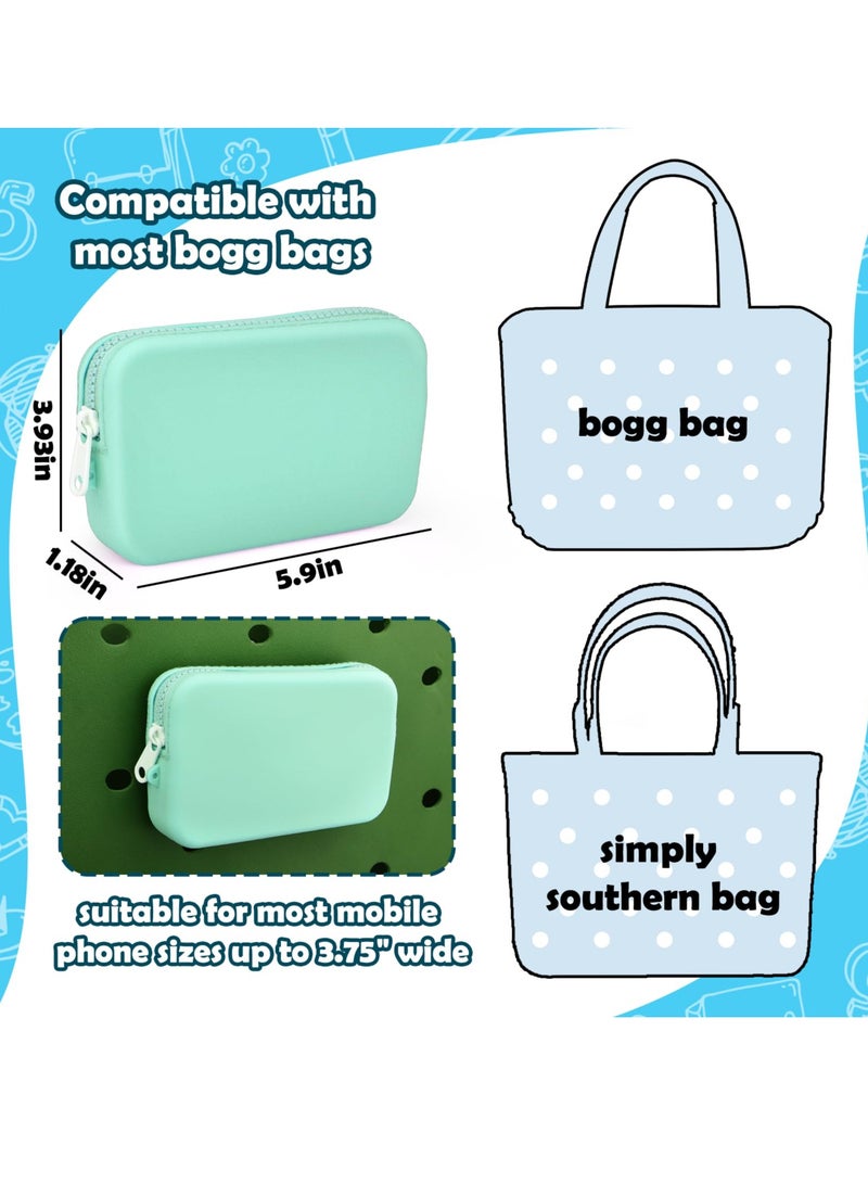 Silicone Phone Holder for Bogg Bag, Soft Silicone Insert Wallet Charm for Bogg Bags Accessories, Attachment for Bogg Beach Bags Tote Bag Compatible with iPhone and Android Phones - Image 5