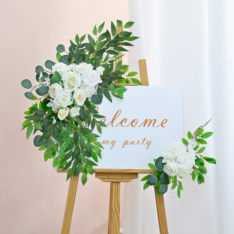 WEISPARK Artificial Italian Ruscus Greenery Stems 27in Faux Green Leaf Garland Branches Hanging Greenery Spray for Wedding Bouquet,Arch,Table Centerpieces and Home Decor - Image 5