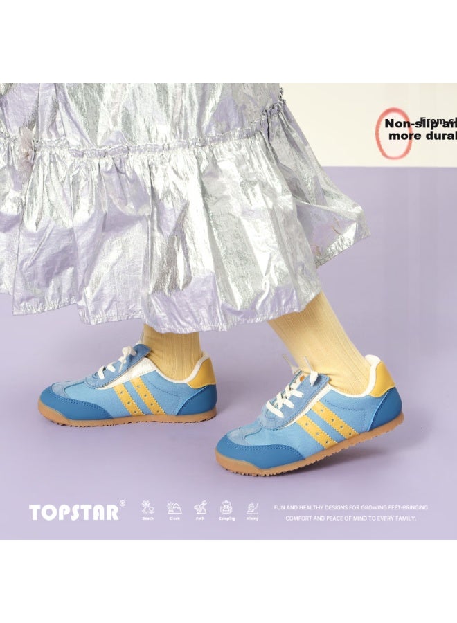 Topstar Kids Running Shoes  Spring New Girls Casual Training Shoes Boys Retro Outdoor Sneakers Green Size 29 - Image 2