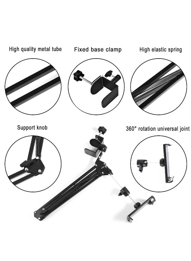 360° Adjustable Bedside Tablet and Phone Holder - Image 3