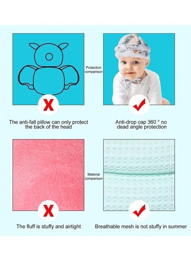 Gonice - Baby Helmets, Walking Baby Helmet, Head Helmet for Baby, Toddler Walking Helmet Head Helmets, Baby Head Bumper Protection for Crawling & Walking - Image 1
