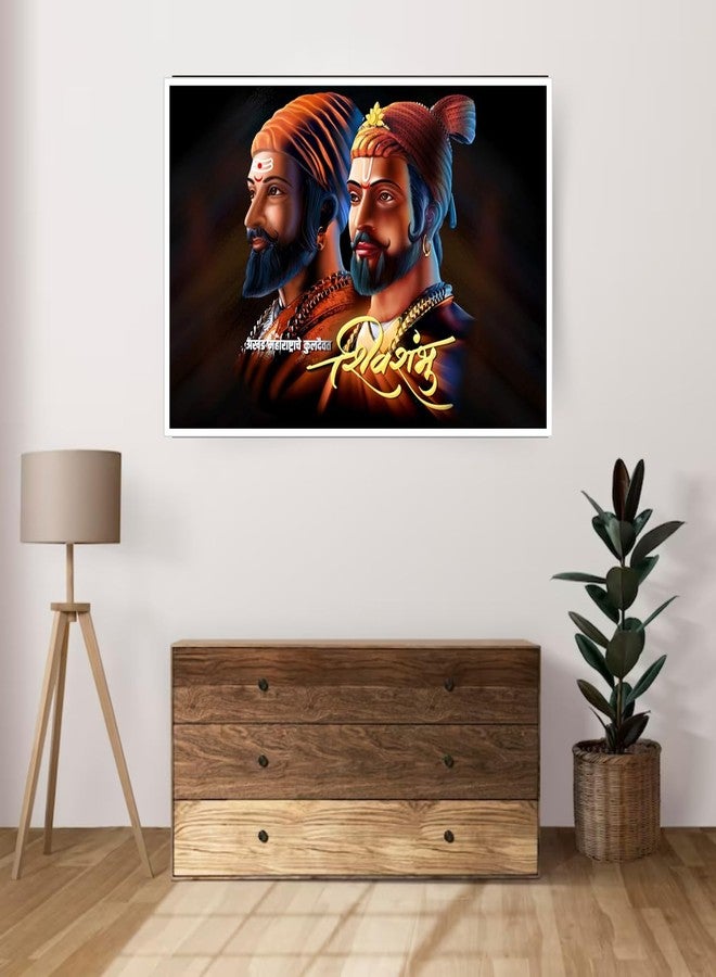 Masstone Chatrapati Shivaji Maharaj Wall Poster | Wall Posters Without Frame 12x18 inch | Shivaji Maharaj Photo | Wall Posters for Home Decoration - Pack of 1 - Image 3