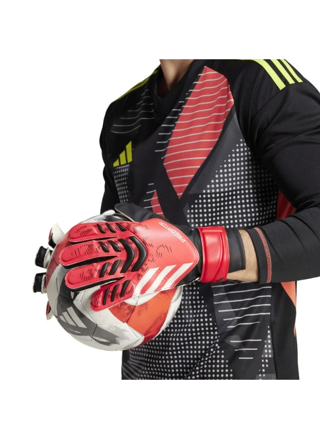 اديداس adidas PRED GL TRN Black Football GLOVES for Unisex - 7