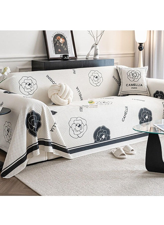 Sofa Slipcover 3 Seater Sofa Cover Double Side Couch Covers Washable Sofa Blanket, Sofa Bed Cover for Sofas Sofa Beds Home Interiors Fashion Nordic Style Knitted Woven Sofa Blanket for Bed Washable Soft Throw Blanket Non-Slip Large Size 180 * 200CM - pzsku/Z518AF633EF5426E9468CZ/45/_/1733294441/eca0ea03-0b9d-4f10-813c-8e4b9ea5823a