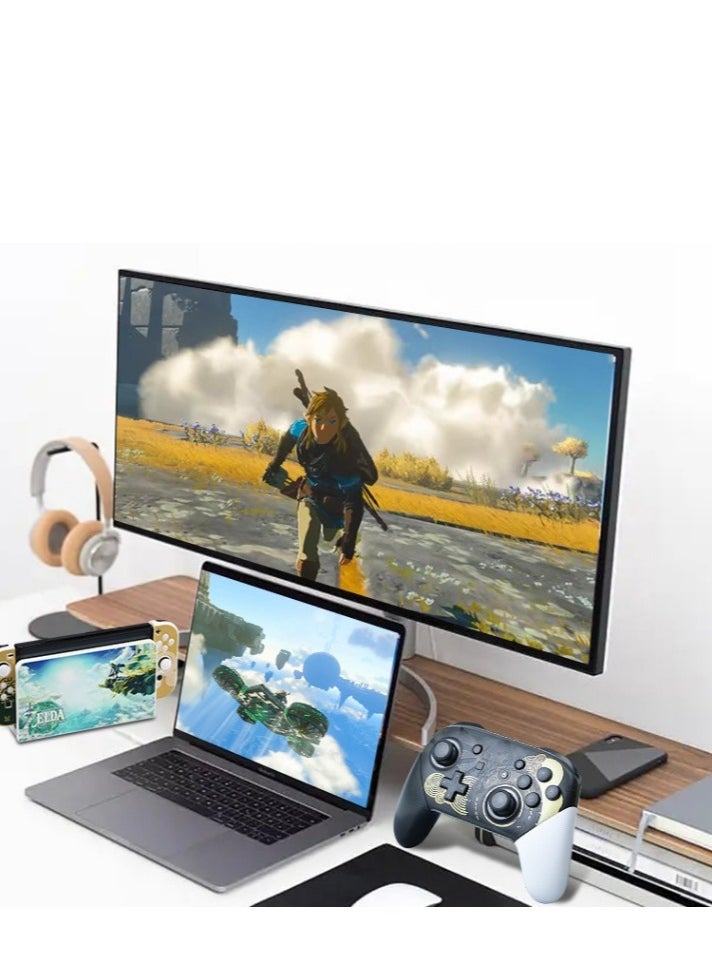 KUYING Nintendo Switch Pro controller wireless Bluetooth controller Pro controller body vibration NS controller supports NFC  - Image 3