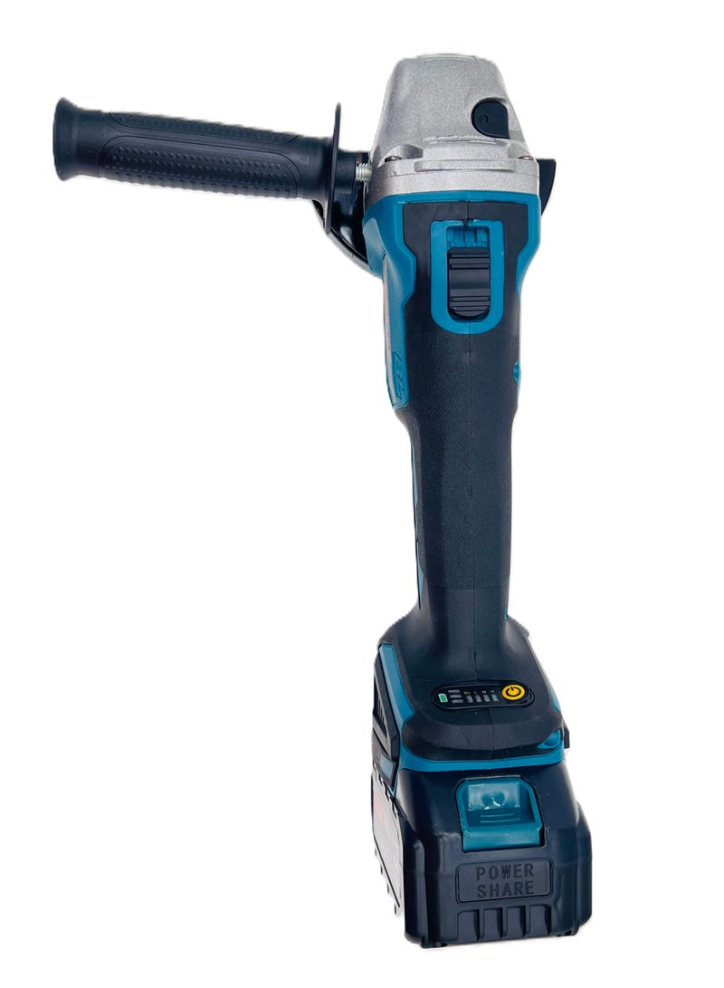 BONAI 21V Cordless Angle Grinder – Powerful Battery Powered Grinder with Brushless Motor for Precision Cutting, Grinding, and Polishing - Image 3