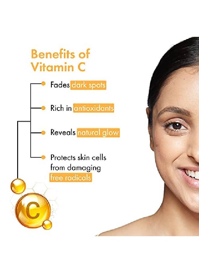 Good Vibes Vitamin C Glow Face Wash 120 ml Rich in Antioxidants Moisturizing Skin Softening Formula for Healthy Glowing Skin Helps Reduce Dark Spots & Blemishes For All Skin Types  - Image 3