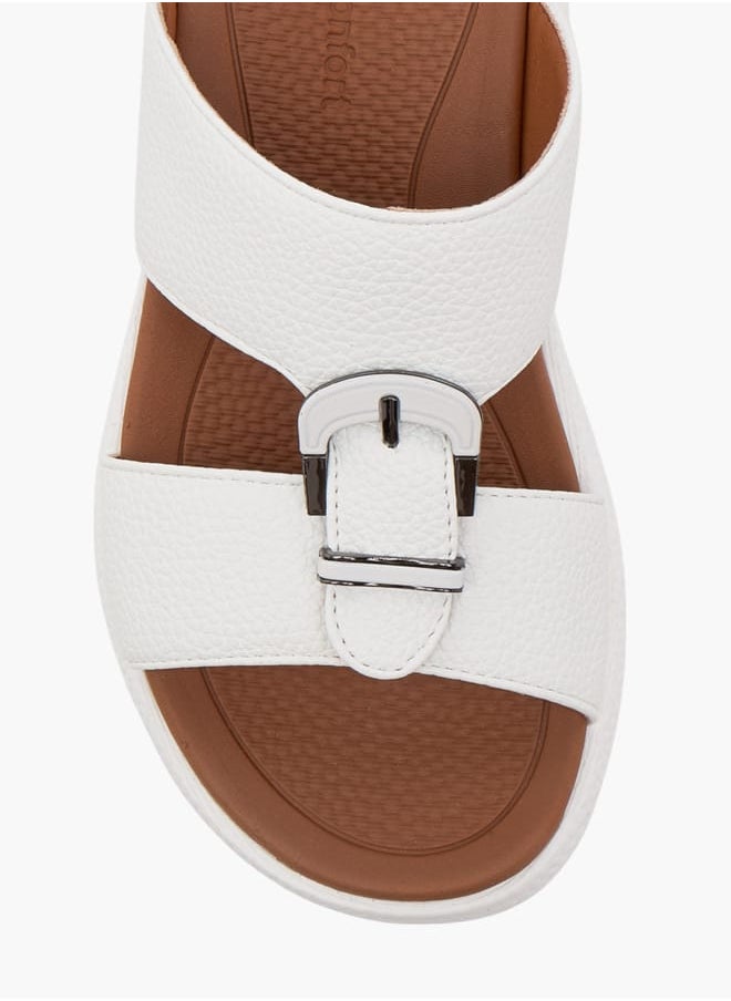 Le Confort Boys Textured Slip-On Arabic Sandal  - Image 3