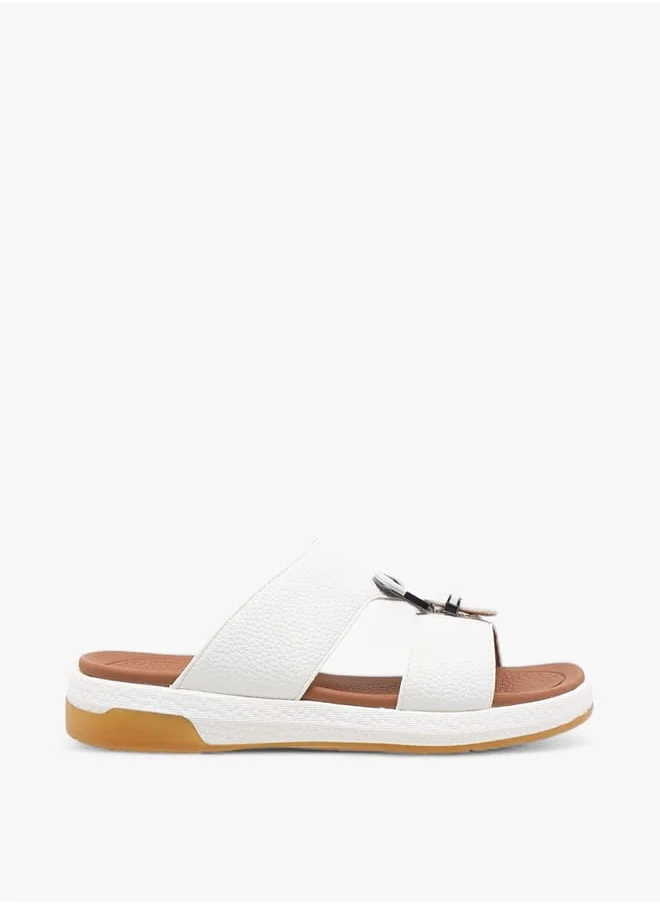 Le Confort Boys Textured Slip-On Arabic Sandal