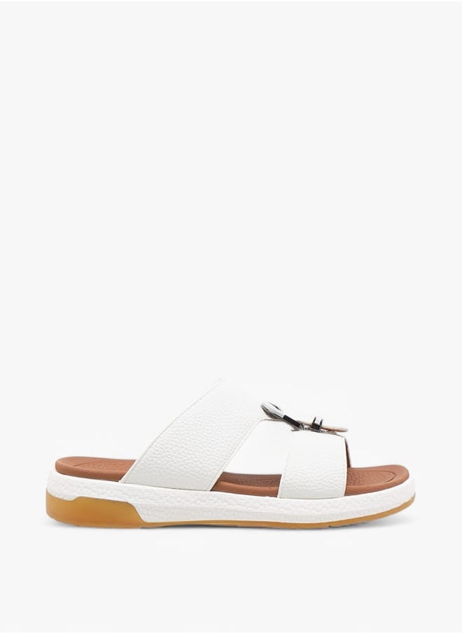 Le Confort Boys Textured Slip-On Arabic Sandal  - Image 2