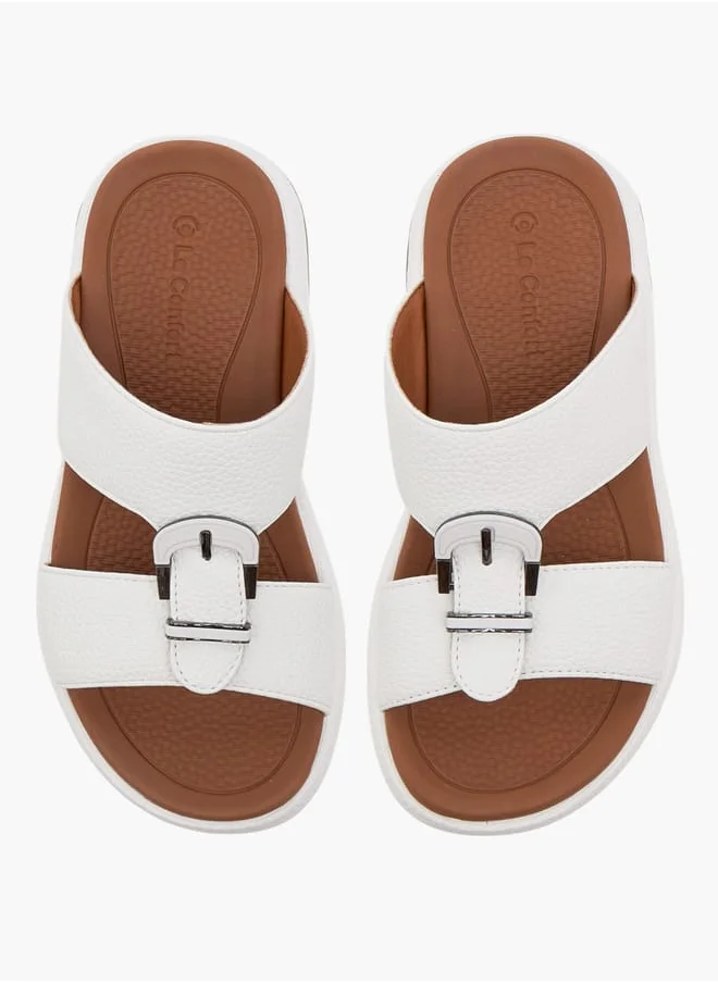 Le Confort Boys Textured Slip-On Arabic Sandal