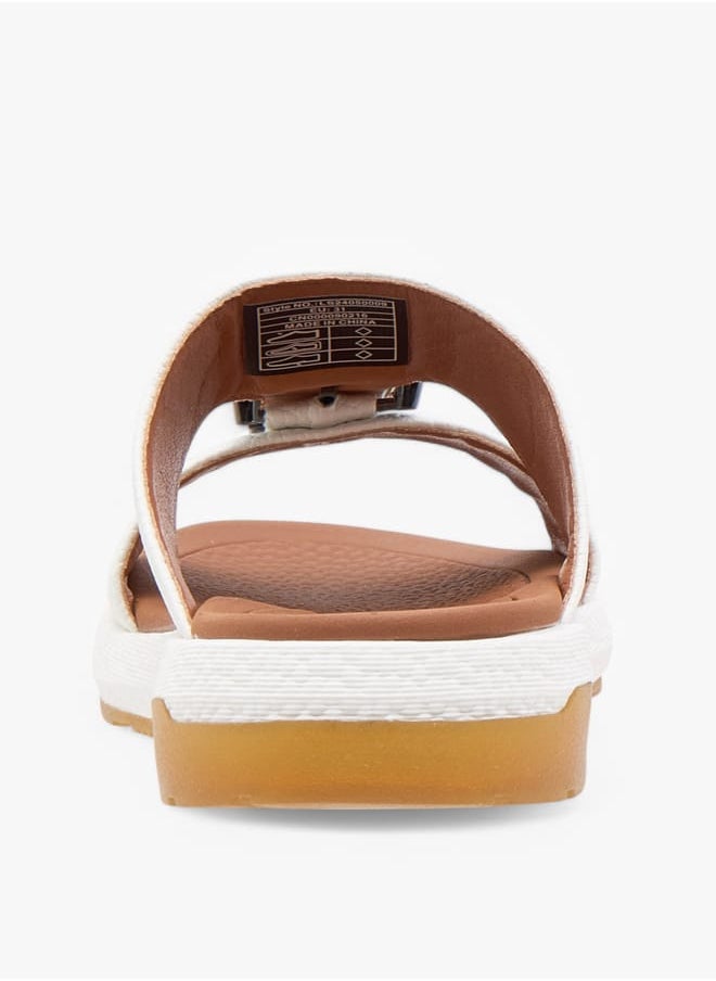 Le Confort Boys Textured Slip-On Arabic Sandal  - Image 4