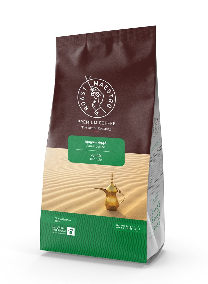 Roast Maestro Blonde Roast Arabica Coffee, 250g - Image 3