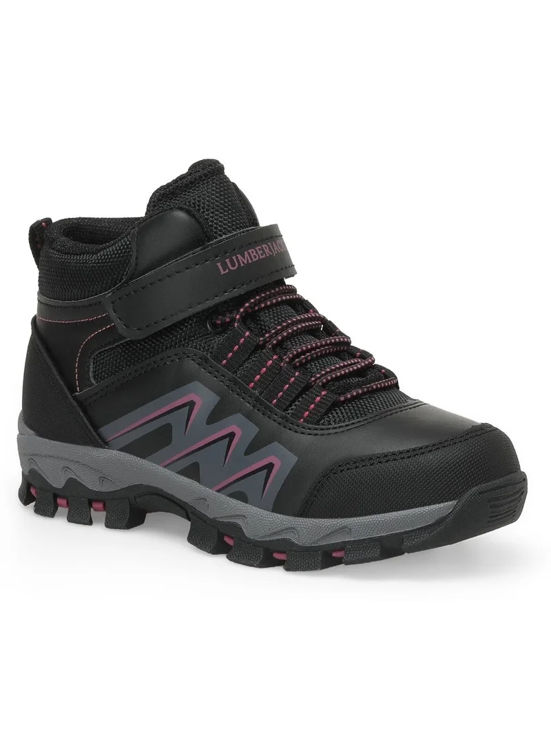 LUMBERJACK Under Hi 2pr Black Girl's Outdoor Boots